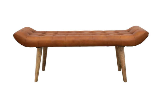 Custom Leather Patio Bench Cushion Cover – Hana Exports