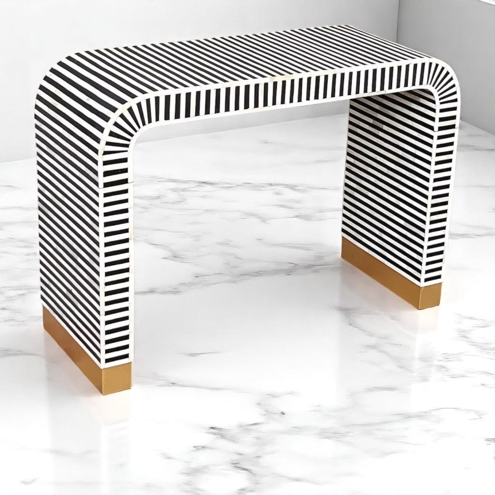 Mother of Pearl Inlay Chest, MOP 4-Drawer Dresser Cabinet, Black Mother of Pearl Inlay Furniture - Hana Exports