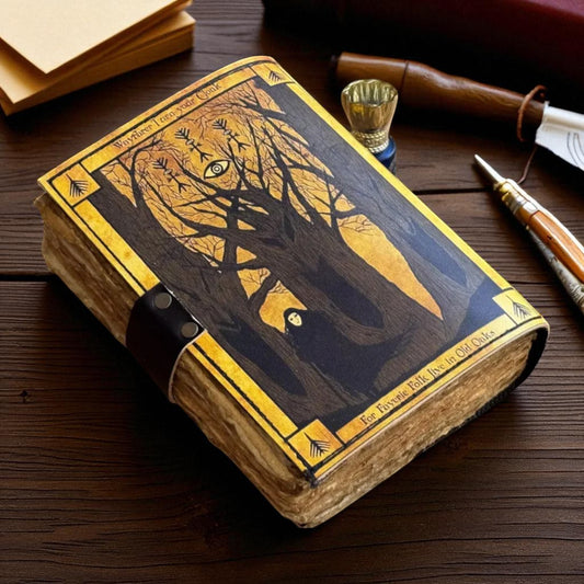 Vintage Leather Journal – Full-Grain Colored Notebook | Handmade Travel Diary by HANA EXPORTS