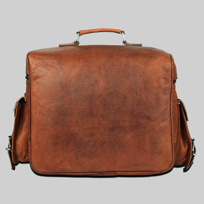 Premium Vintage Leather Camera Bag – Stylish & Durable