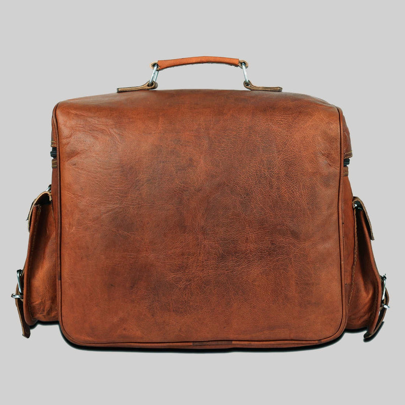 Leather DSLR Camera Bag Handmade Vintage Camera Shoulder Messenger Bag Camera Satchel Leather Camera Bags for Photographers and Men and Women