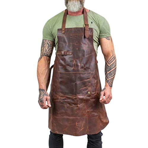 Hana Exports Leather Work Apron - Hana Exports