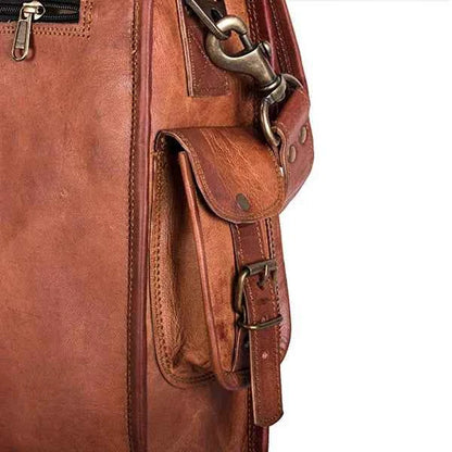 Handcrafted Genuine Leather Messenger Bag