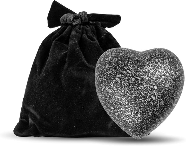 Heart Keepsake Urn for Ashes | Mini Cremation Urns for Female, Pets or Children | Elegant Urns for Human Ashes | Memorials Gifts | Small Funeral Urns, Burial Urns, Decorative Urns - Hana Exports