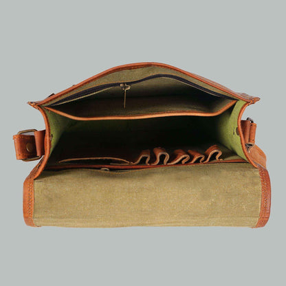 Leather Laptop Satchel – Custom Fit | Hana Exports