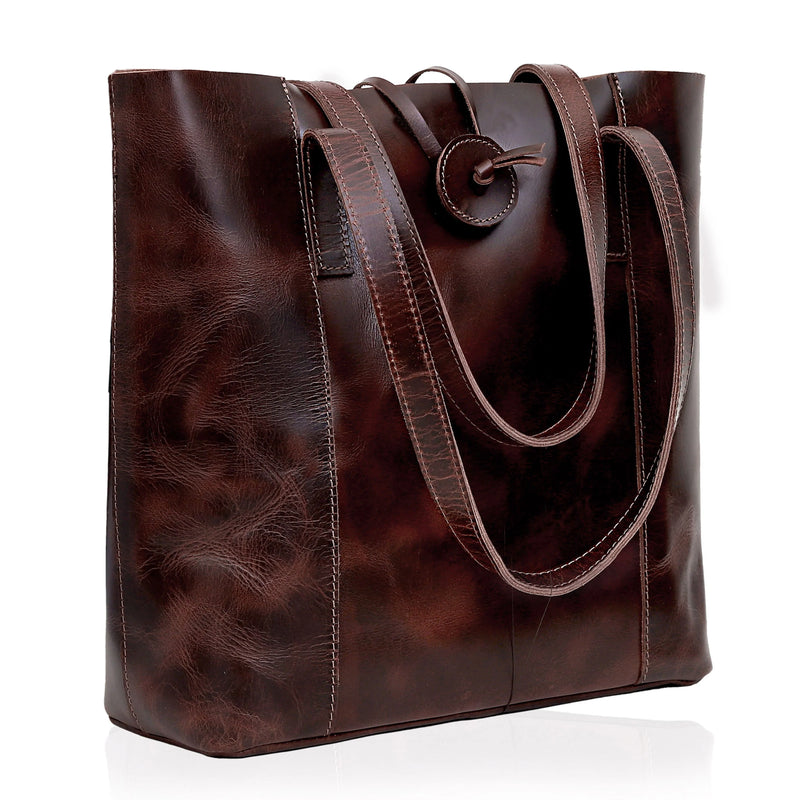 Premium Leather Tote Bags - Stylish & Durable Handbags - Hana Exports