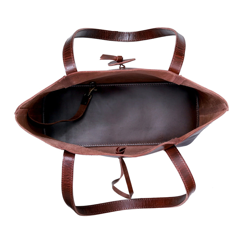 Premium Leather Tote Bags - Stylish & Durable Handbags - Hana Exports