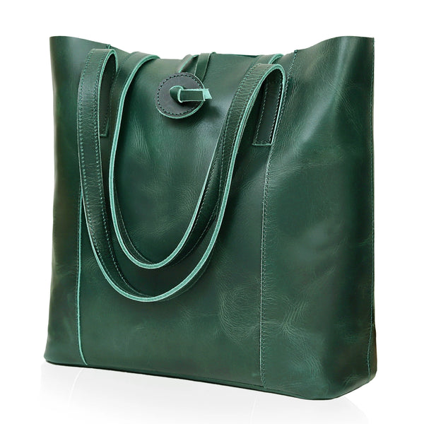 Premium Leather Tote Bags - Stylish & Durable Handbag - Hana Exports