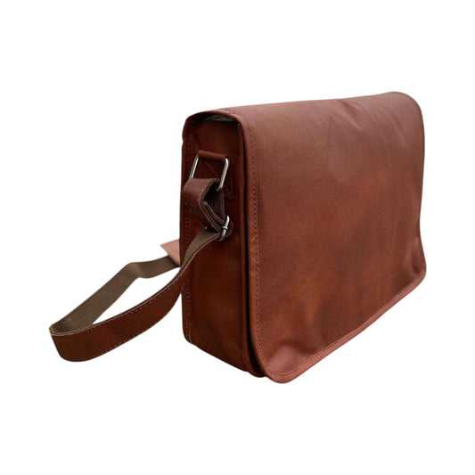 Handmade Vintage Leather Messenger Satchel - Hana Exports