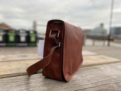 Handmade Vintage Leather Messenger Satchel