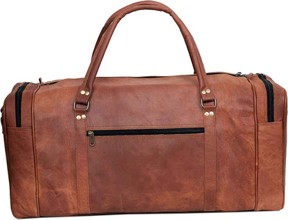 Genuine Leather Duffel Bag – Durable & Stylish
