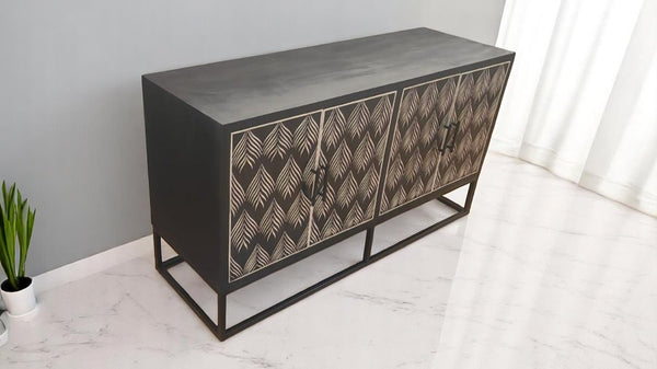 Bone Inlay Cabinet, Console & Sideboard – Handmade Indian Furniture