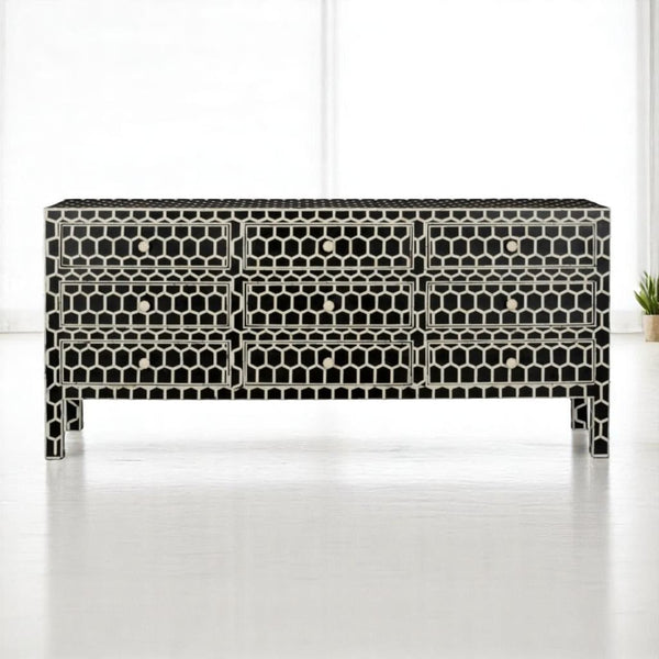 Bone Inlay Dresser, Sideboard & Cabinet – Luxury Furniture | Duty Tariff Included