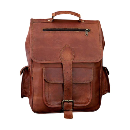 Leather Satchel Backpack – Stylish & Durable