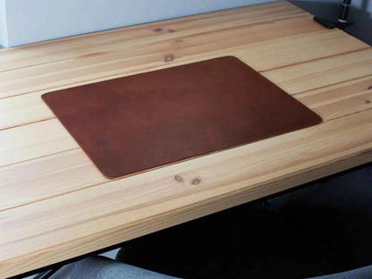 100% Genuine Leather Desk Pad – Premium, Durable