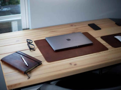 100% Genuine Leather Desk Pad – Premium, Durable