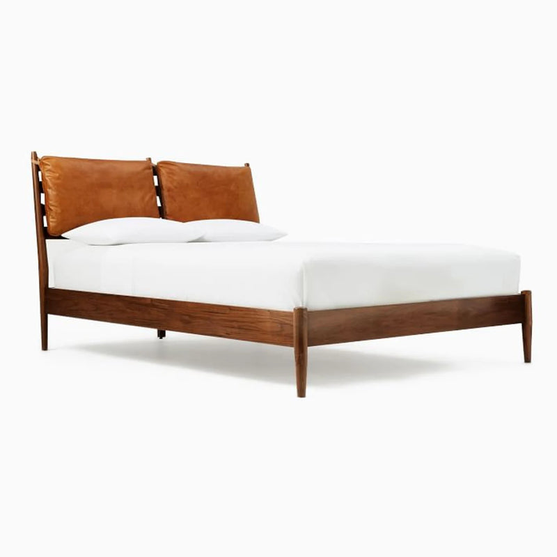 Customized Genuine Leather Headboard Cover, Headboard Cushion - Hana Exports