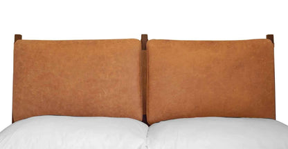 Custom Genuine Leather Headboard Cover – Premium Leather