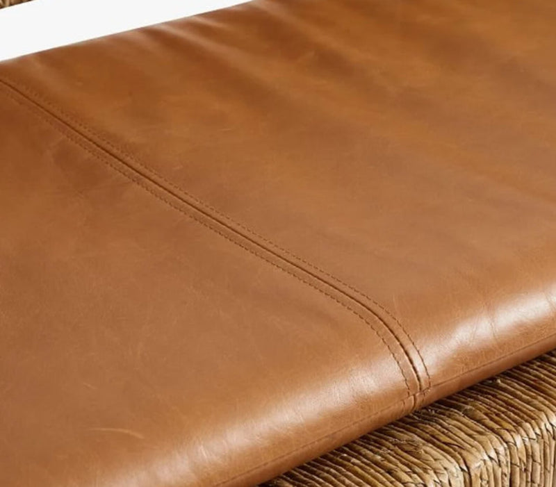 Custom genuine leather replacement cushions. Ideal for benches (Copy) - Hana Exports