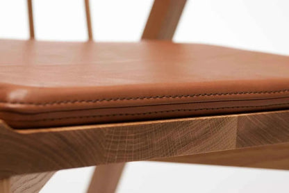 Leather Chair Pads with Ties – Comfortable