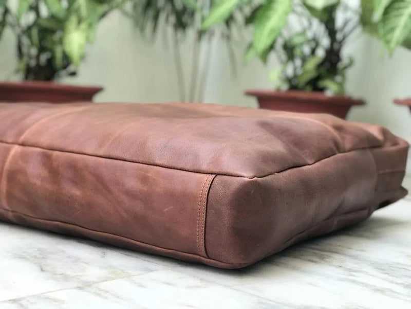 Customized Genuine Leather Seat Cushion Cover - Hana Exports
