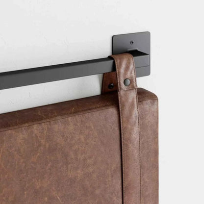 Custom Genuine Leather Headboard Cover