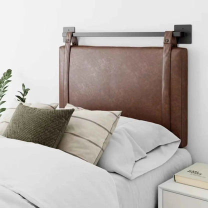 Custom Genuine Leather Headboard Cover