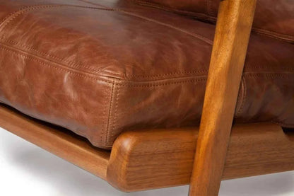Custom Genuine Leather Replacement Cushions