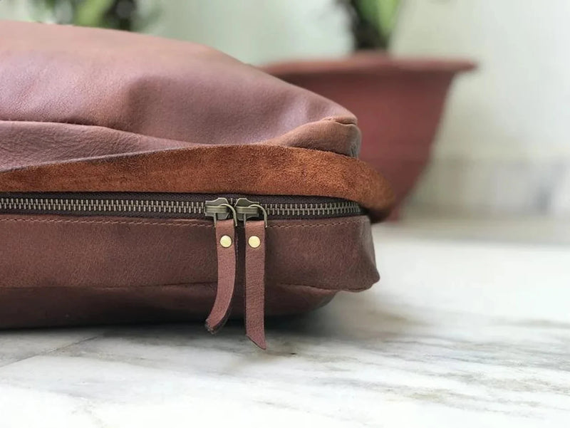 Customized Genuine Leather Seat Cushion Cover - Hana Exports