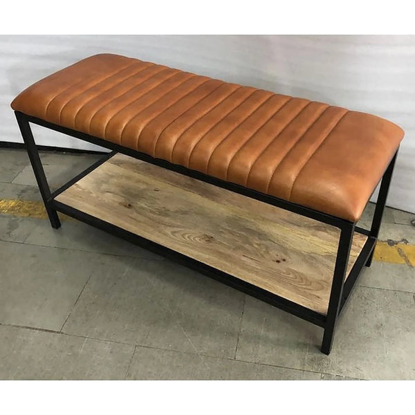 Custom genuine leather replacement cushions. window cushion cover - Hana Exports