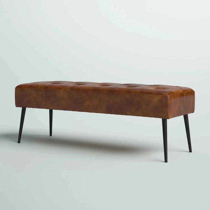 Custom Leather Banquette Cushion Cover – Hana Exports