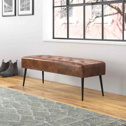 Custom Leather Banquette Cushion Cover – Hana Exports