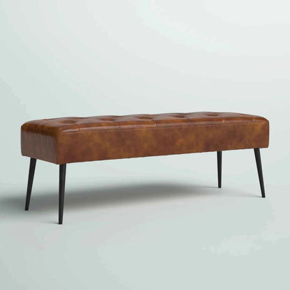 Custom Leather Banquette Cushion Cover – Hana Exports