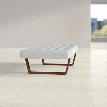 Custom Leather Ottoman Cushion Cover – Hana Exports