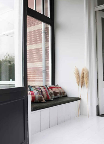 Custom Leather Window-Nook Cushion Cover – Hana Exports