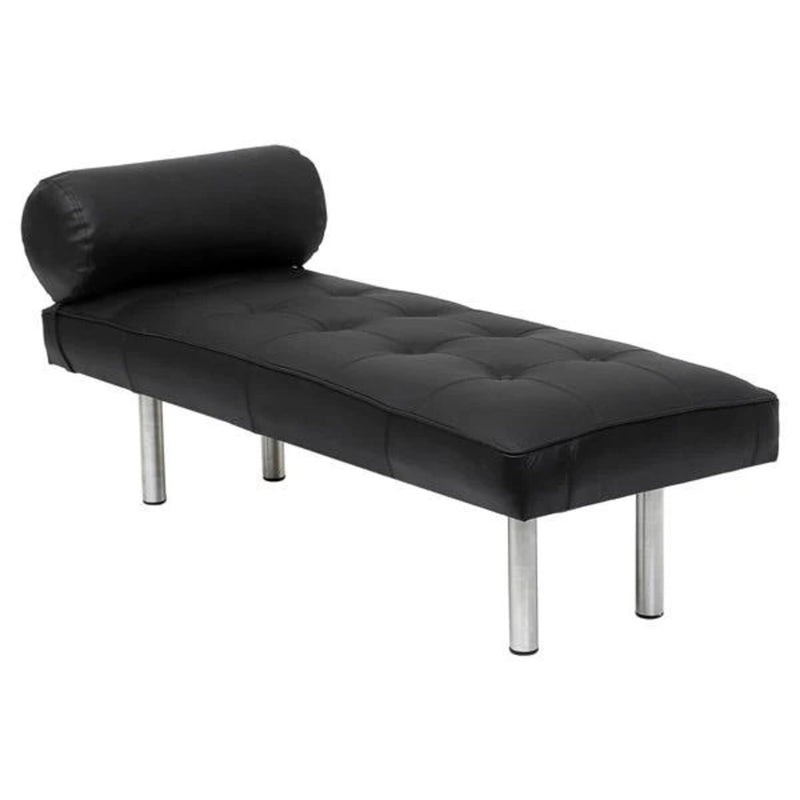 Bench with Full Grain Leather Upholstered Cushion - Hana Exports