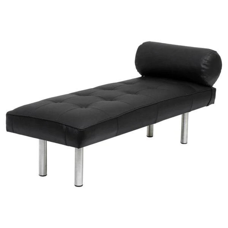 Bench with Full Grain Leather Upholstered Cushion - Hana Exports