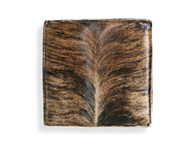 Stuffed Pouf/Living Room Pouf/Leather Pouf /pouf handcrafted/Ottoman pouf - Hana Exports