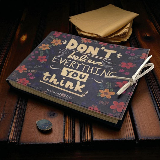 Our Adventure Book Leather Scrapbook – Handmade Photo Album for Couples & Weddings