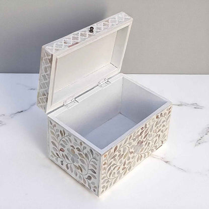 Handmade MOP Inlay Serving Tray – Decorative Wooden Tray by HANA EXPORTS