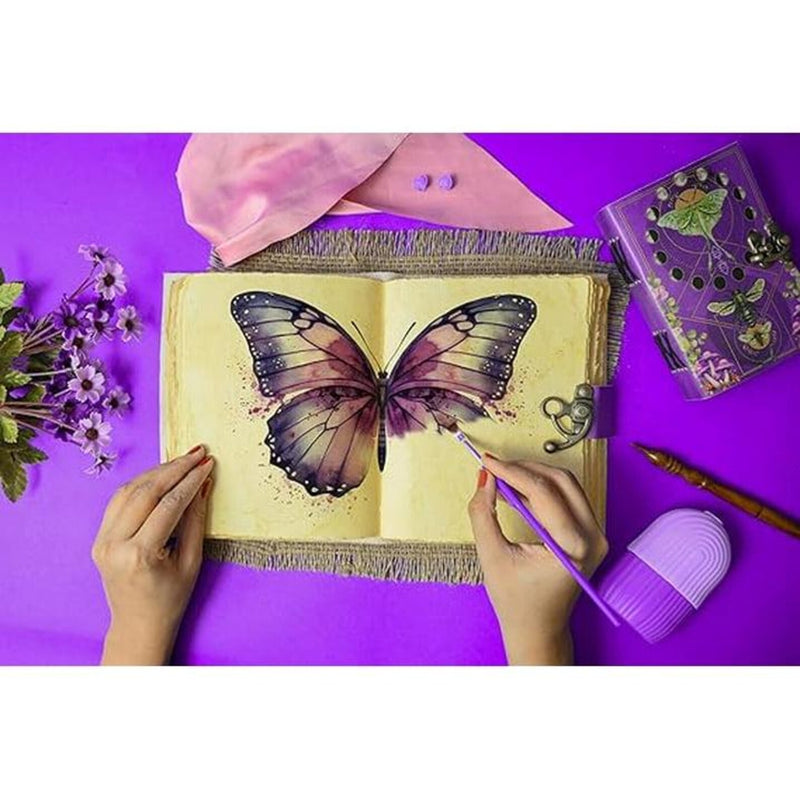 Blank Spell Book of Shadows with Lock - Hana Exports