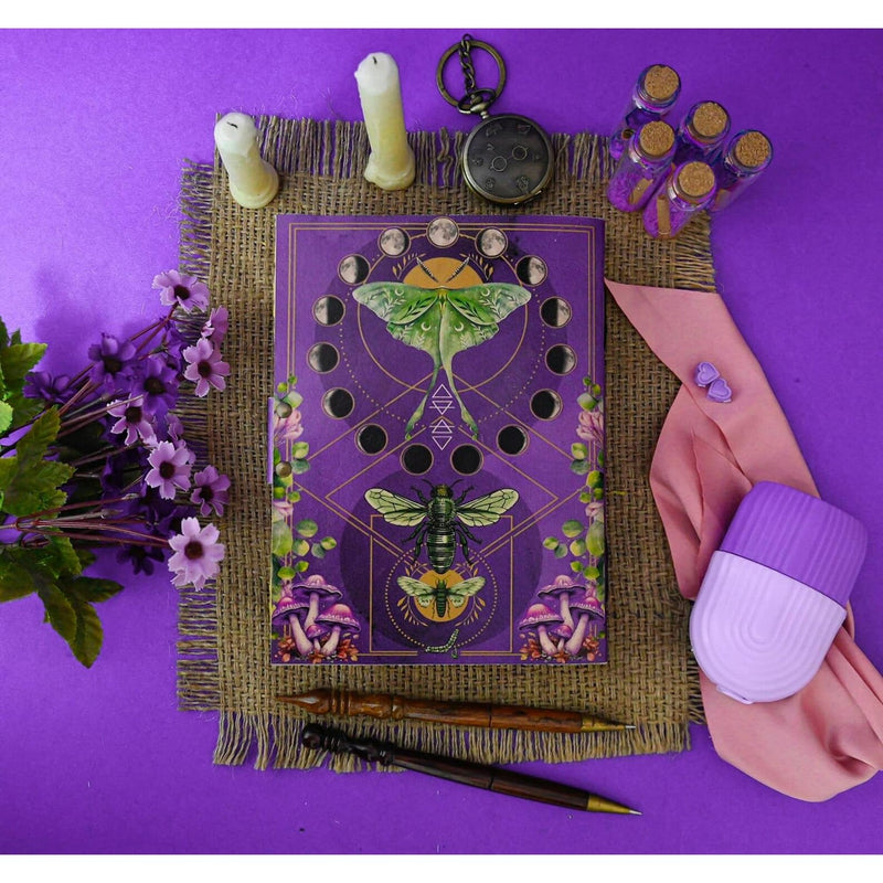 Blank Spell Book of Shadows with Lock - Hana Exports