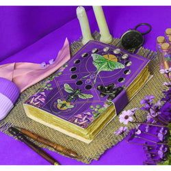 Blank Spell Book of Shadows with Lock - Hana Exports