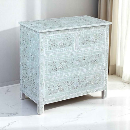 Handmade MOP Inlay Sideboard Cabinet – Elegant Storage Furniture by HANA EXPORTS
