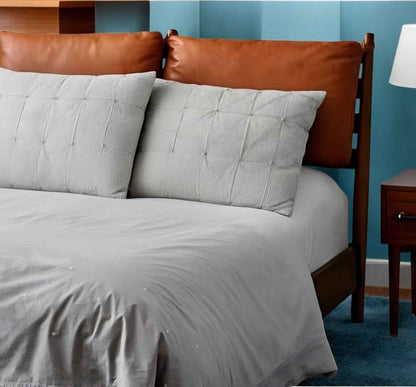 Customized Genuine Leather Headboard Cover