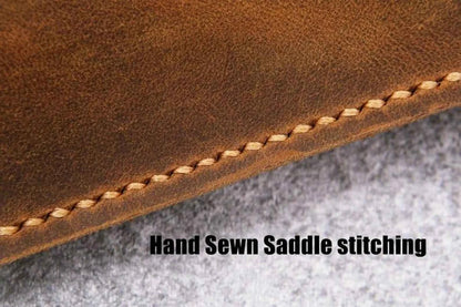 Leather sketchbook cover case for sketch pad 9 x 12 , Artist Drawing Sketch Pad Holder portfolio for 9"X12" Sketchbook