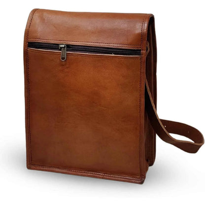 Personalized Genuine Leather Shoulder Satchel Bag