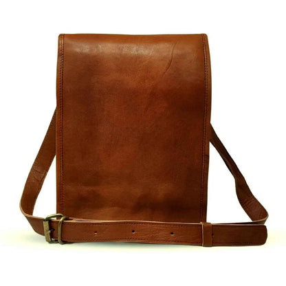 Personalized Genuine Leather Shoulder Satchel Bag
